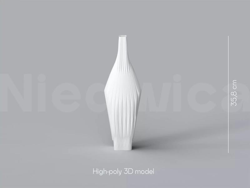 NIEDWICA VASE B-4 3D PRINTING VASE 3D MODEL