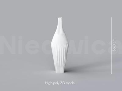 NIEDWICA VASE B-4 3D PRINTING VASE 3D MODEL