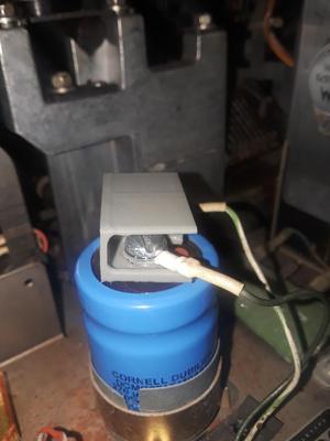 Protective Cover for Screw Terminal Capacitors