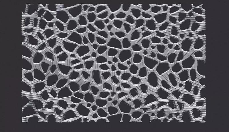 Organic wall hanging