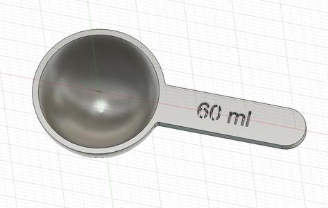 Set of measuring spoons