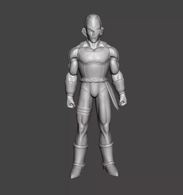 Leek 3D Model dragon ball character