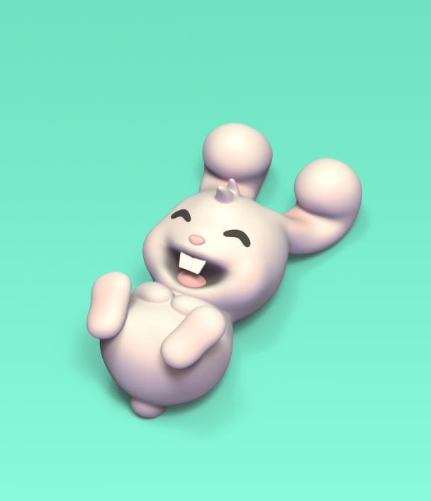 Bunny Laughing