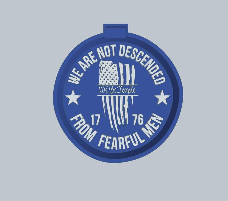 We Are Not Descended From Fearful Men -Freshie Mold Housing