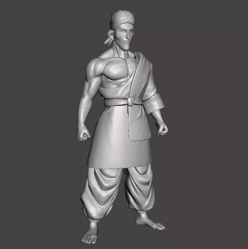 Namu 3D Model street fighter