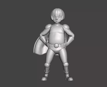 Mushroom One punch man 3D Model