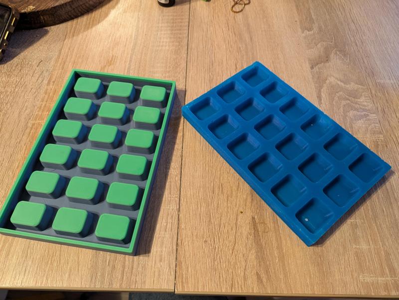 dishwasher tablet mold 32x25