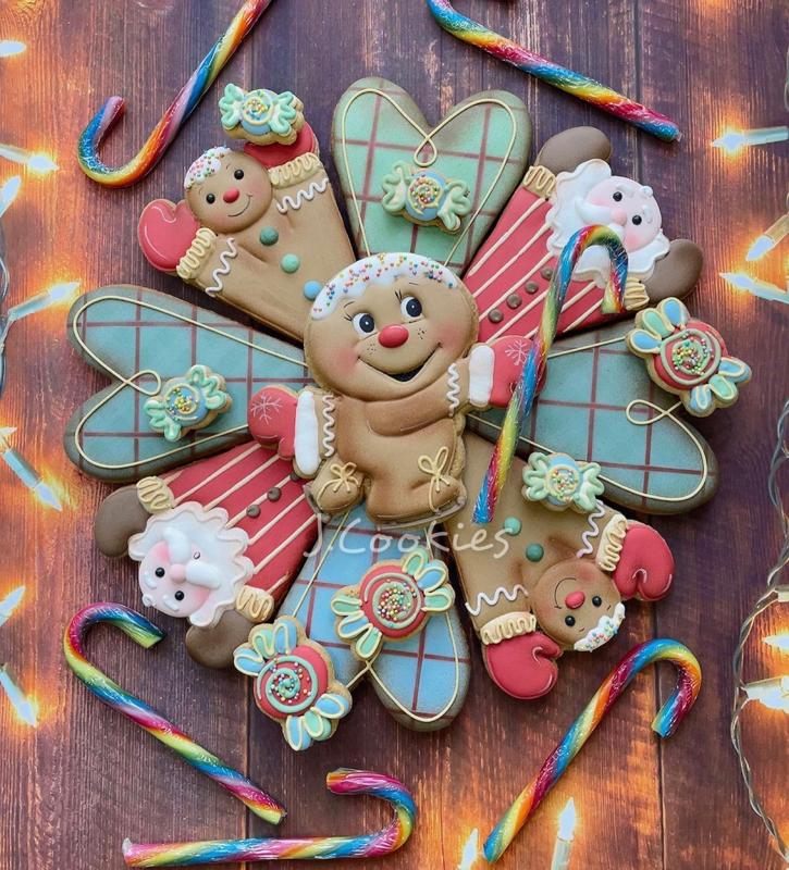 🎄 Christmas & New Year Cookie Cutter Set (4 Pieces) 🎅