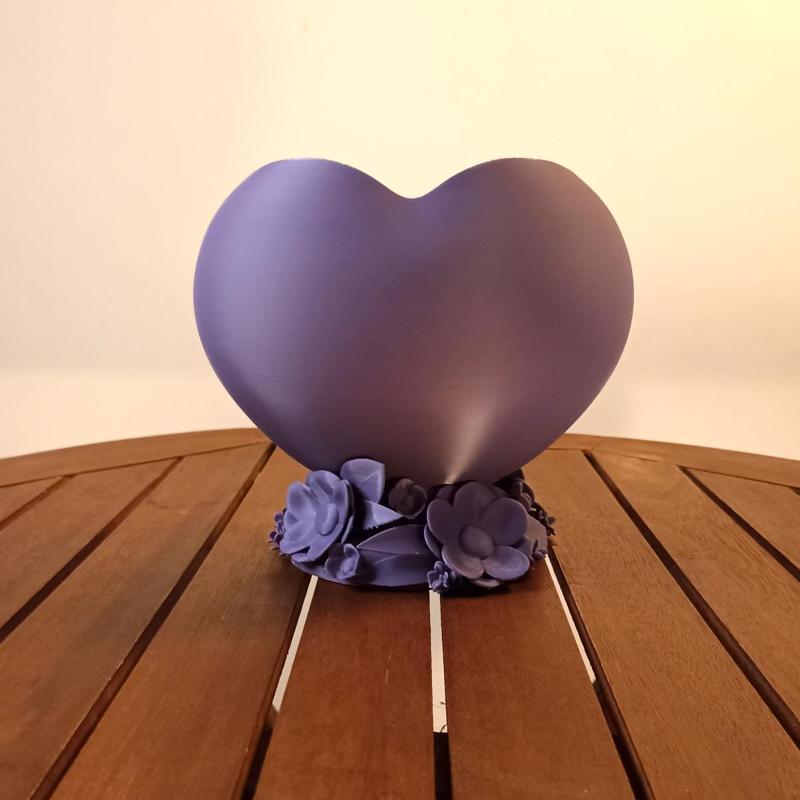 heart gift box - flower pot - vase or candy bowl