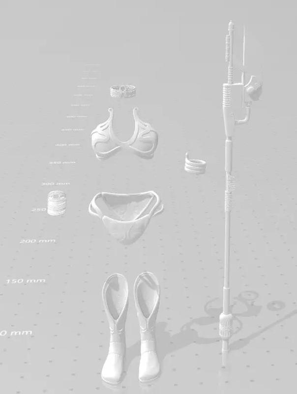 Princess Leia Slave Outfit Armor Kit