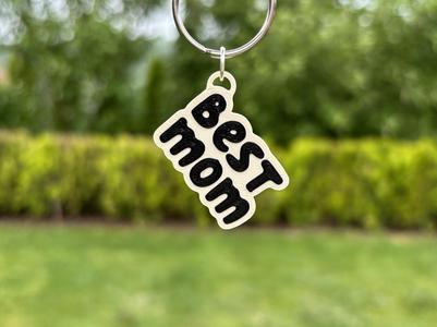 Best mom keychain (Mother's Day gift)