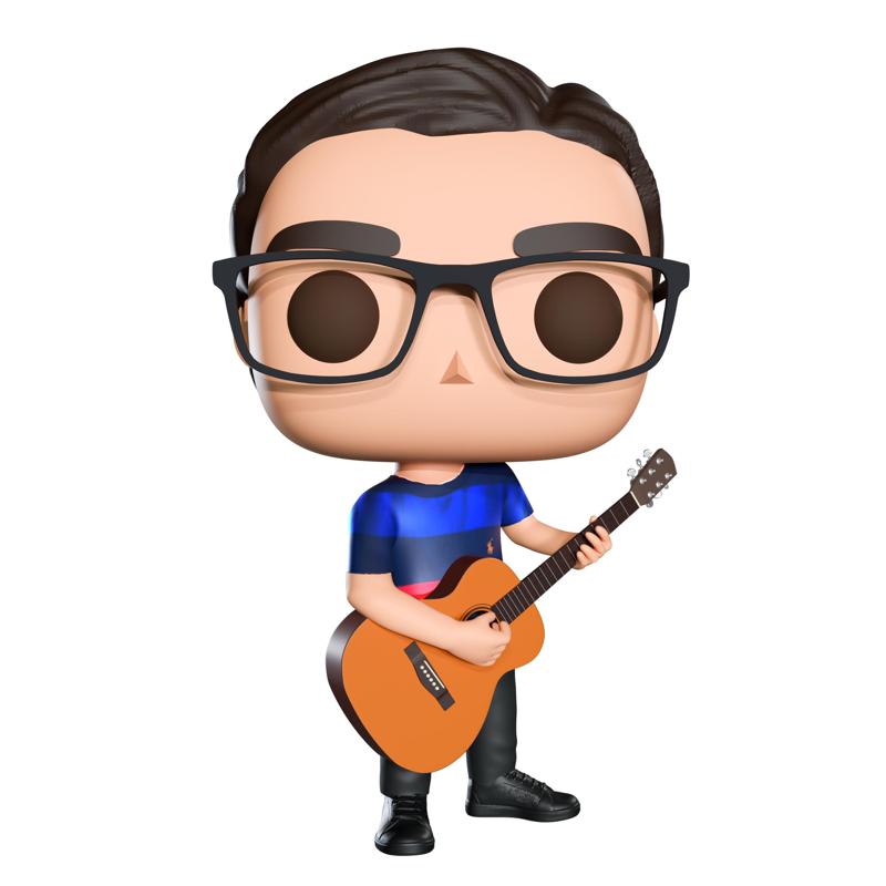 Funko pop man guitar