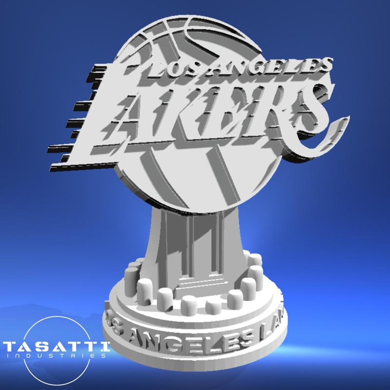 NBA Los Angeles Lakers Logo Trophy