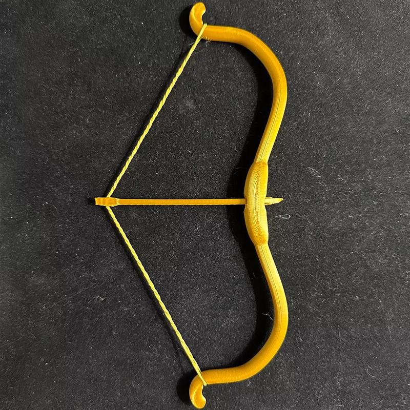Bow and Arrow 3D Printable Toy
