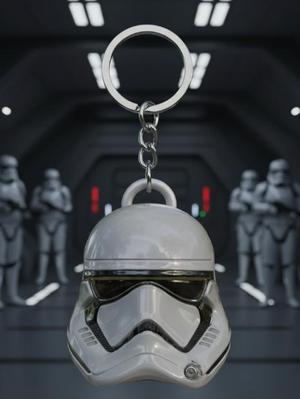 Star Wars First Order Stormtrooper Helmet Keychain (No Supports)