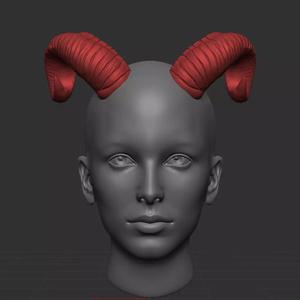 Ram Style Demon Horns