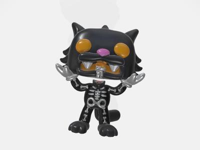 POP 1267 Scratchy Simpson Halloween