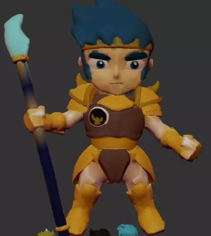 Samuray Warrios Trystan Chibi