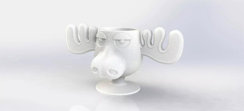 Christmas Vacation Moose Mug