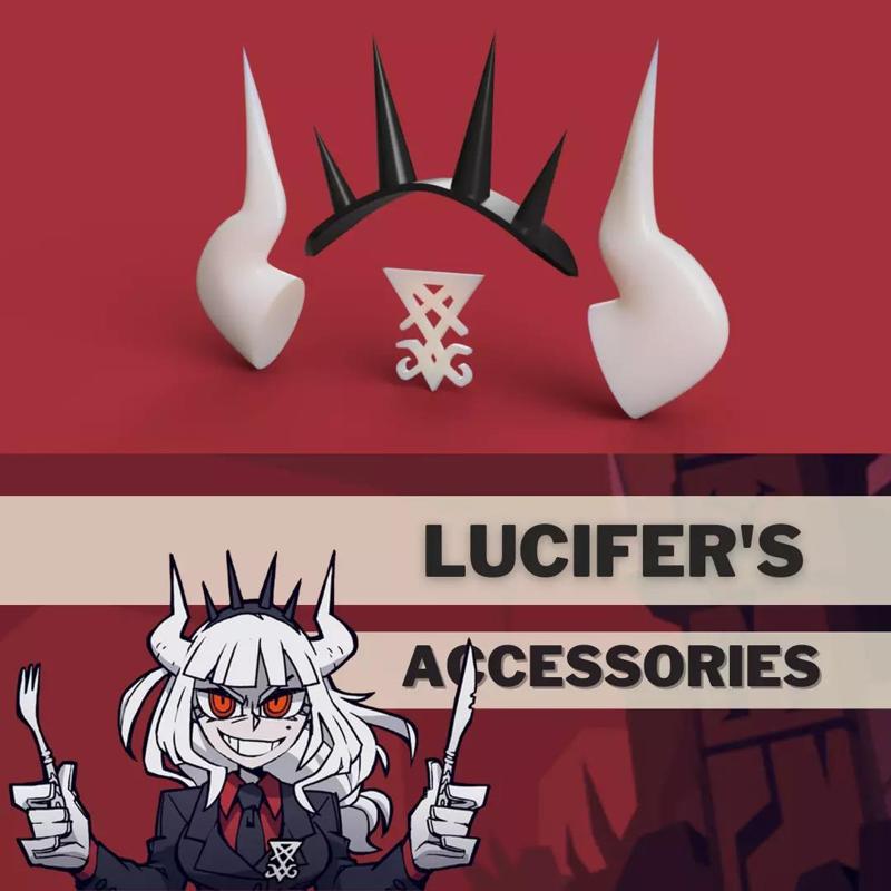 Helltaker Lucifer accessories
