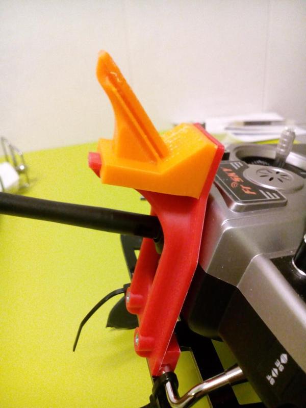 45º adapter for FrSky Taranis FPV monitor holder