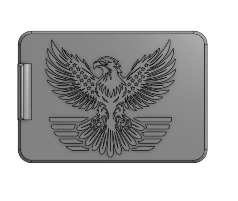 Double Winged Dynasty: Regal Eagle Bead Stash Box