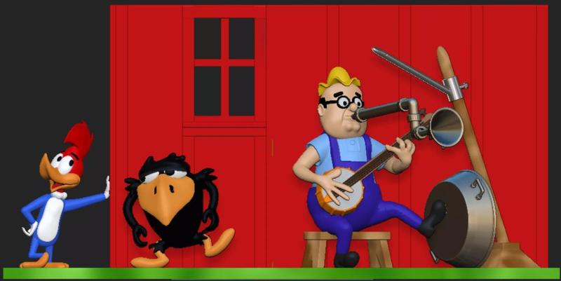 Woody Woodpecker Crowin Pains