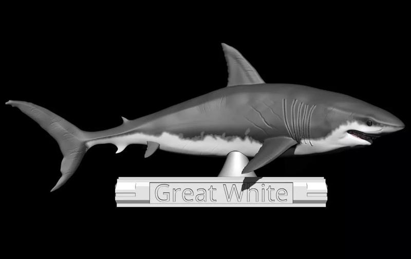 Great White Shark - Bad Blood Custom