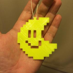 Pixel Moon from Mario Bros games. (I think)