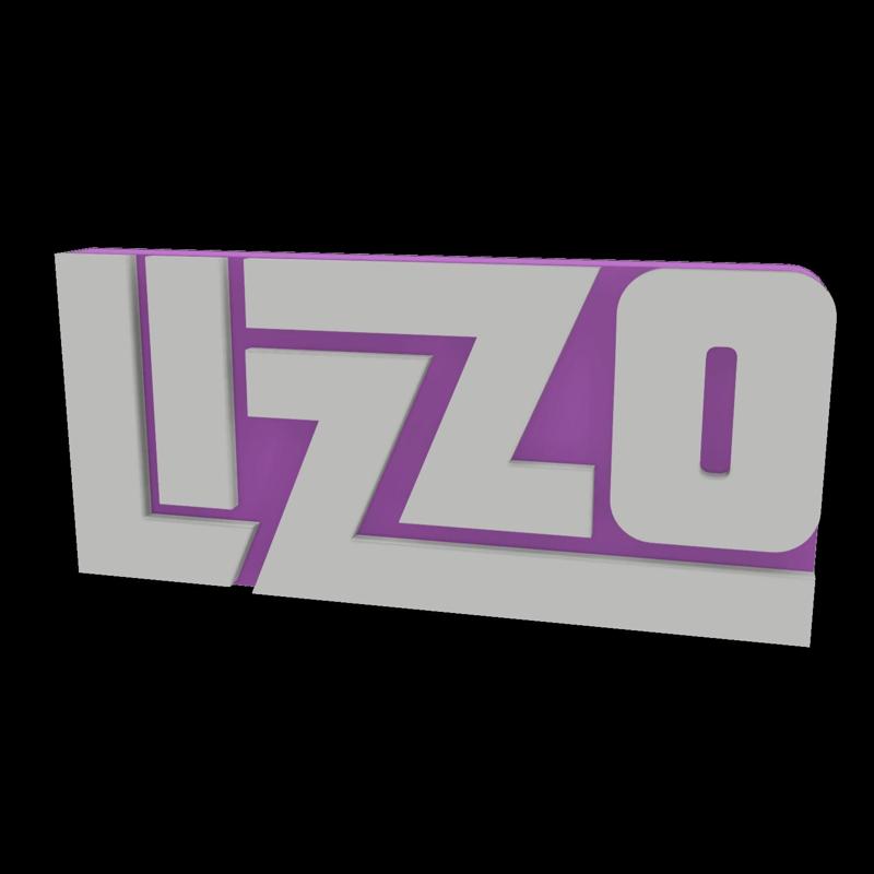 3D MULTICOLOR LOGO/SIGN - Lizzo