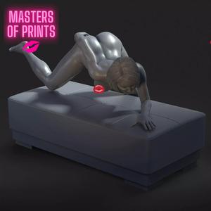 sexy pose - NSFW - EROTIC MINIATURE 75 MM SCALE