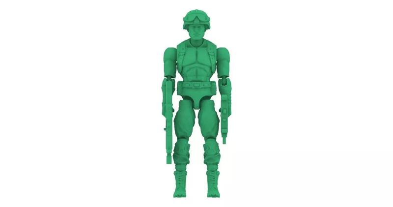 Soldier - ARTICULATED POSEABLE ACTION FIGURE 100mm