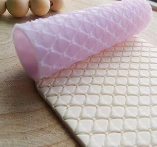 Springy Padded Texture Roller for Clay