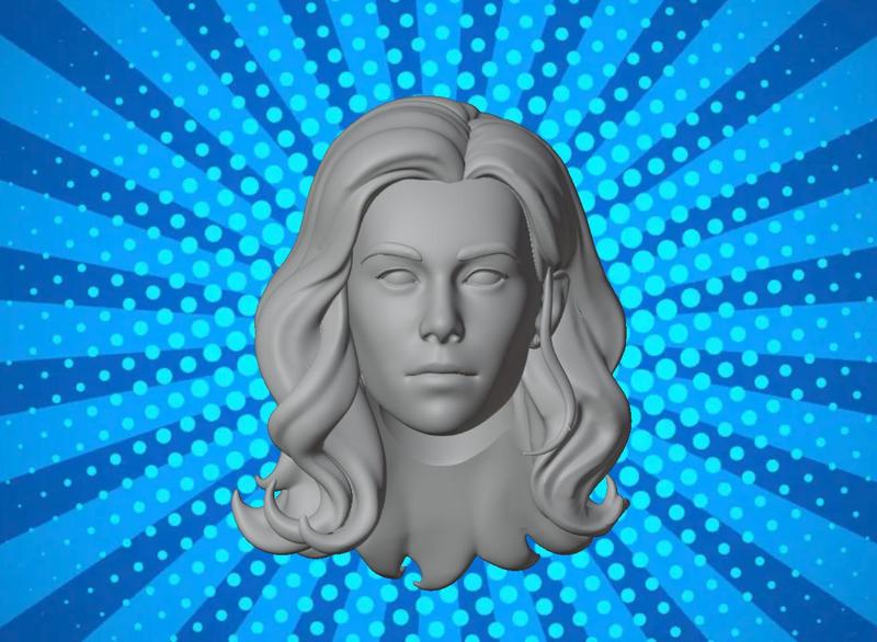 Headsculpt Marvel Sue Storm