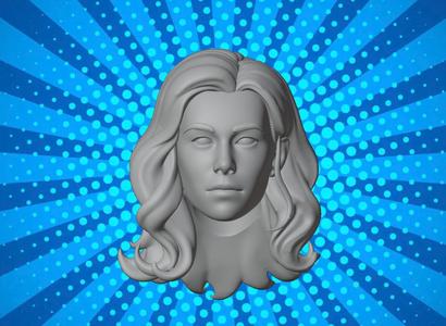Headsculpt Marvel Sue Storm