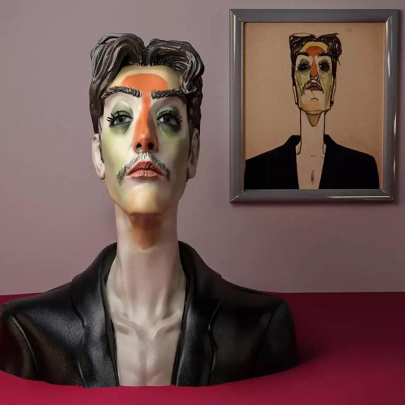 Egon Schiele 3d printing stl