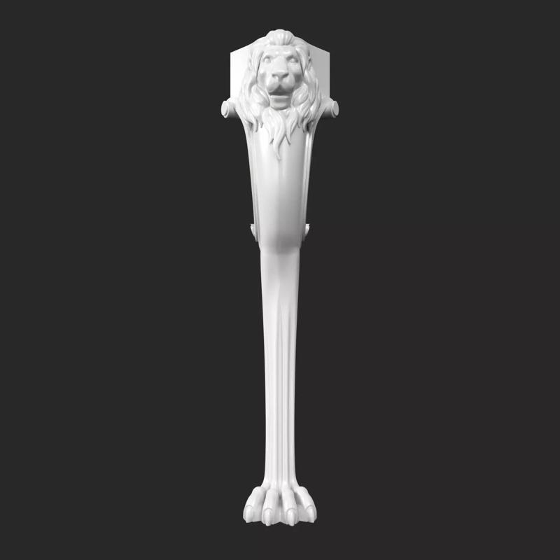 Furniture Leg L-008 Lion