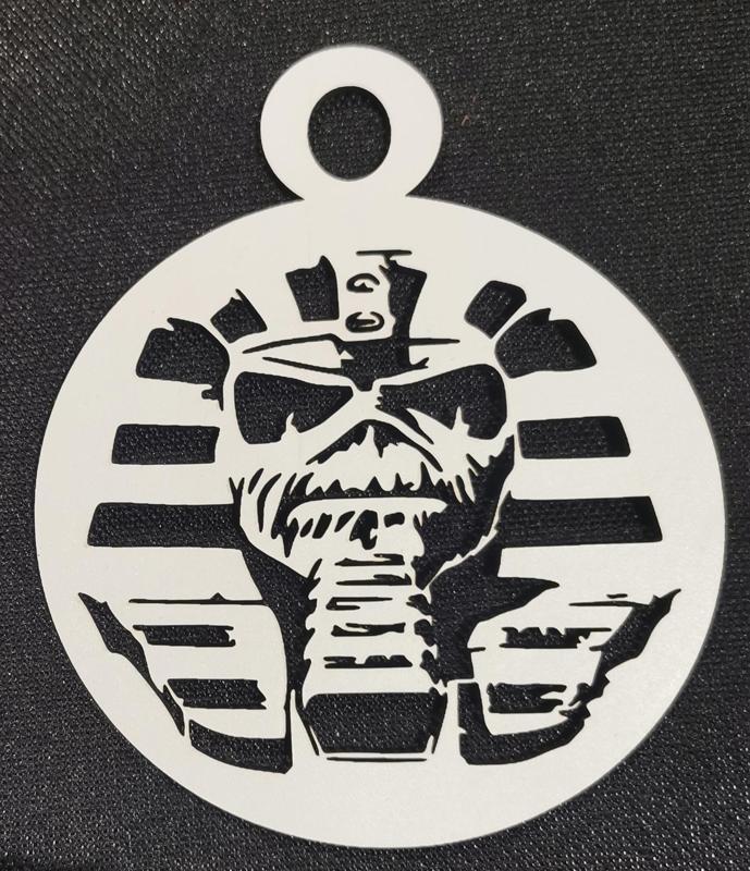 Christmas bauble Eddie Iron Maiden Powerslave