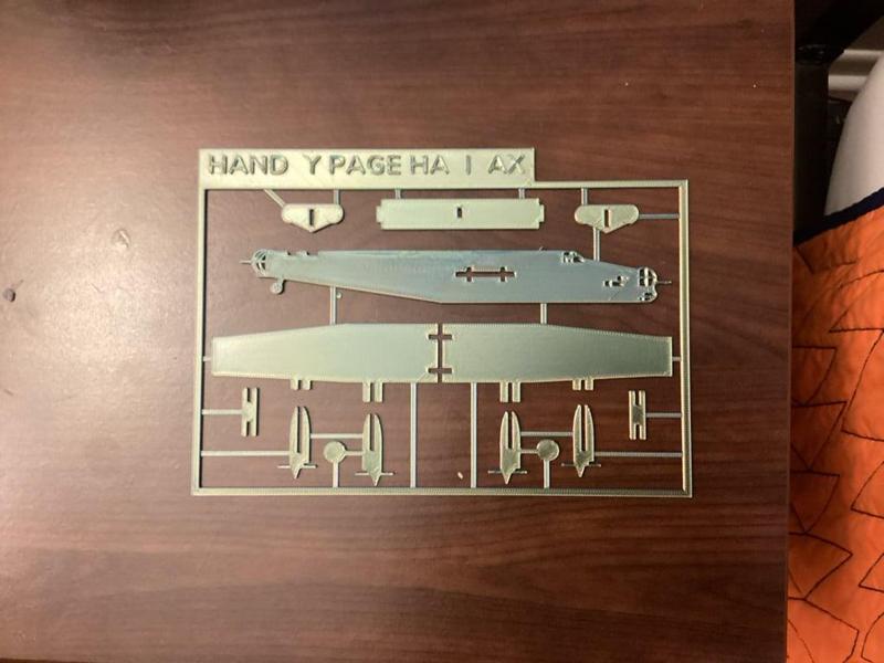 Handly Page Halifax Kit Card