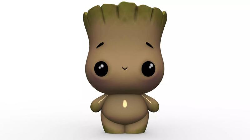 CUTE FAT GROOT PLANTER