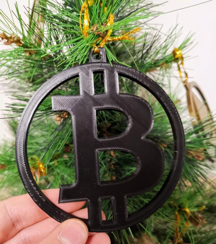 Cryptocurrency Christmas Ornaments