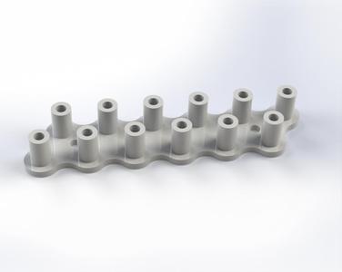 R/C Battery Charger Banana Plug Storage Mount