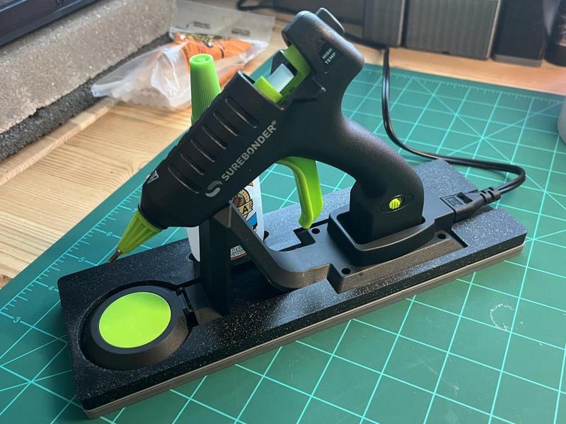 Surebonder Mini Hot Glue Gun (6x2 Gridfinity)