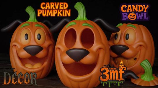 Courage the Cowardly Dog Pumpkin Halloween
