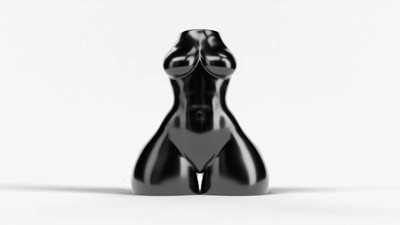 Feminine Body Vase