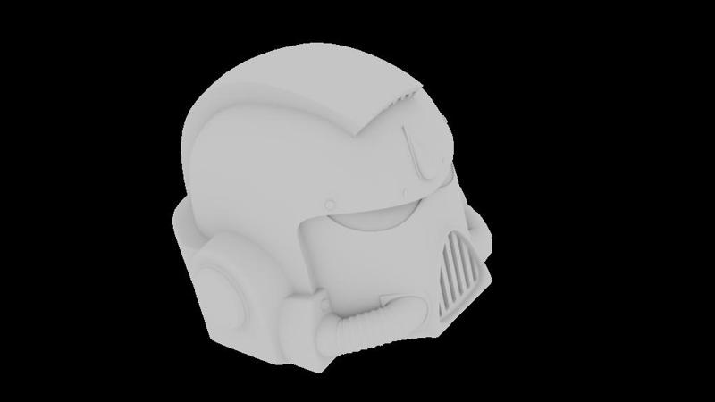 Warhammer40K Blood Angel Helmet