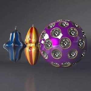 Christmas tree decoration items
