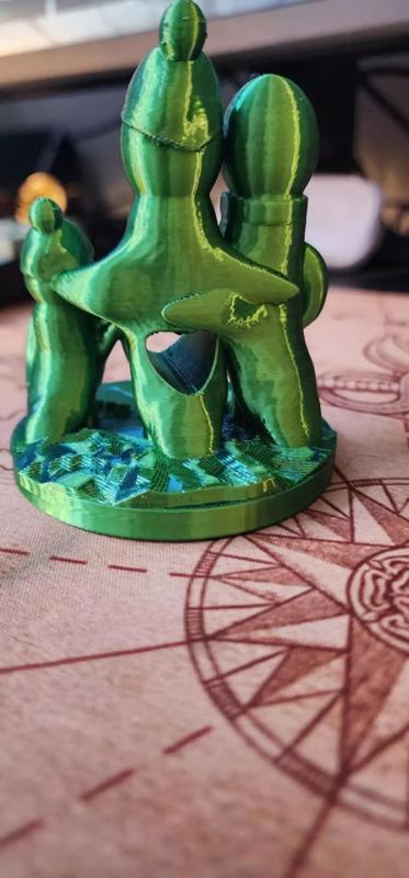 Christmas Penguin Family Ornament For Different Size Families