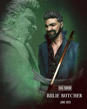 BIG SHOW - BILLY BUTCHER BUST - TESTED AND READY FOR 3D PRINTING