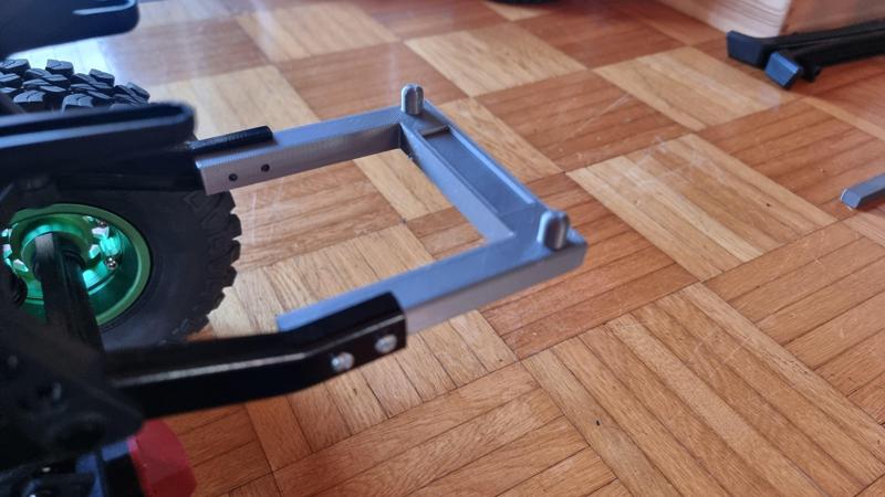 Axial SCX6 rear check holder for Lada 2121